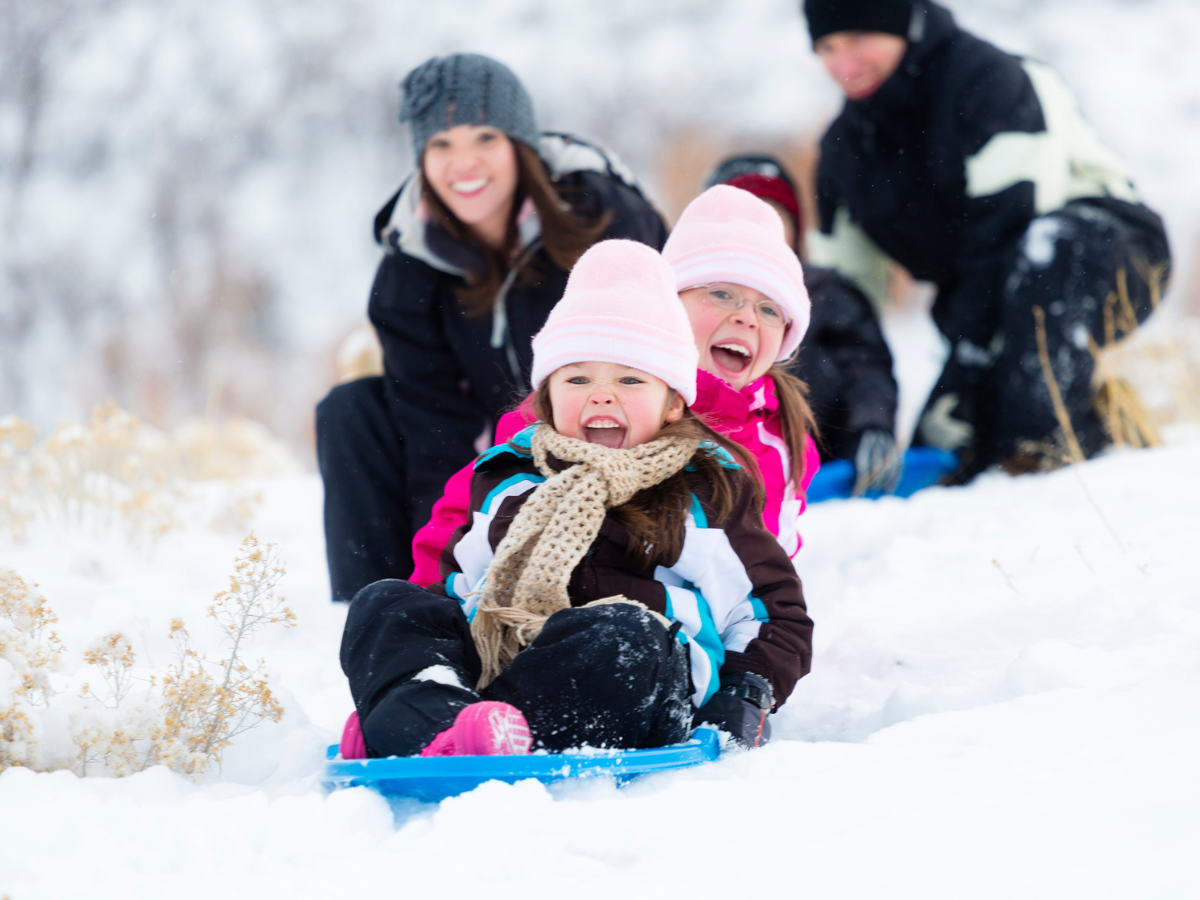 Bergen County sledding spots - parks and public spaces