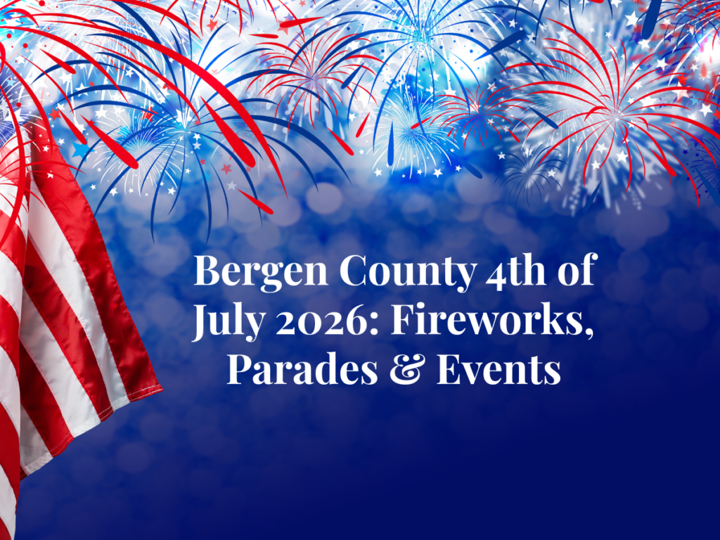 Bergen County 4th of July parade and fireworks NJ 2026
